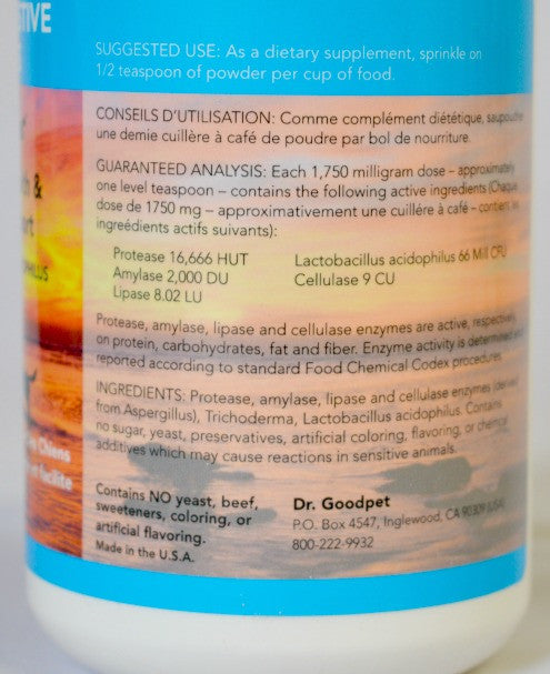 Canine Digestive Enzymes 7 oz