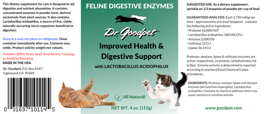 Feline Digestive Enzymes 4 oz